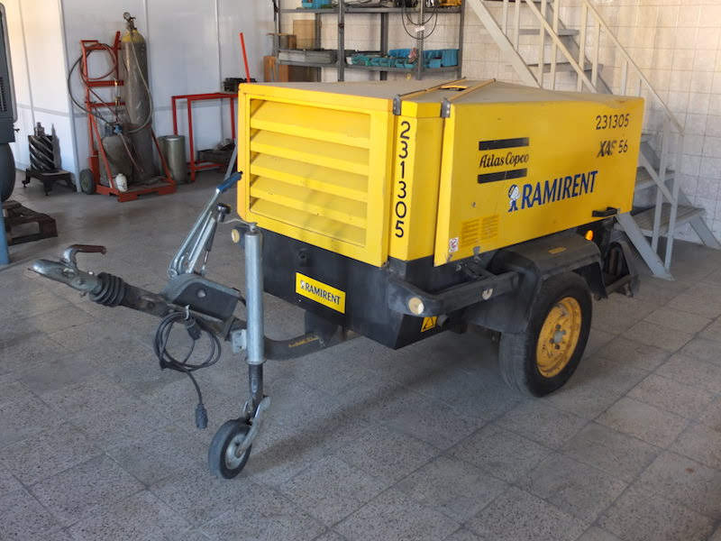کمپرسور دیزلی اطلس کوپکو XAS 56 - فروخته شده - رامیرانت
